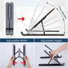 Foldable Laptop Stand Adjustable Portable Notebook Bracket Support Base Aluminum Alloy Holder For Macbook Laptop PC Accessories