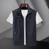 Men's Multi-Pocket Quick-Dry Vest for Spring, Summer, and Autumn. Thin Workwear Waistcoat In Large Sizes.