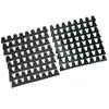8PCs Front Bumper Scrape Guard Front Bumper Protector Anti Scratch Universal Fit for Cars Black