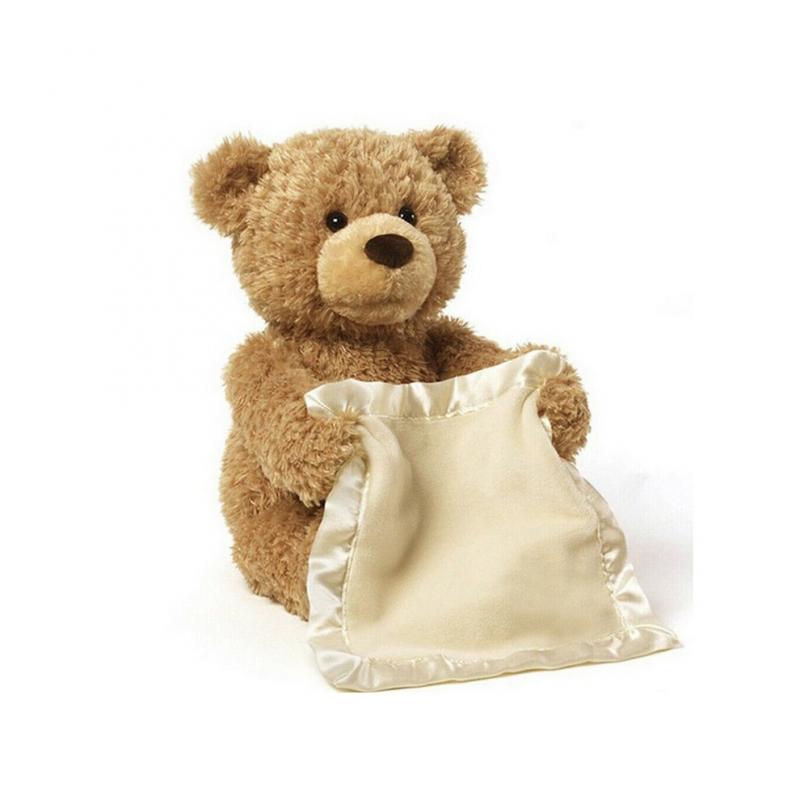 30cm Zerkaj Interaktywny Prezent dla Dzieci Miękka Zabawka Lalka Boo Pluszowa UK