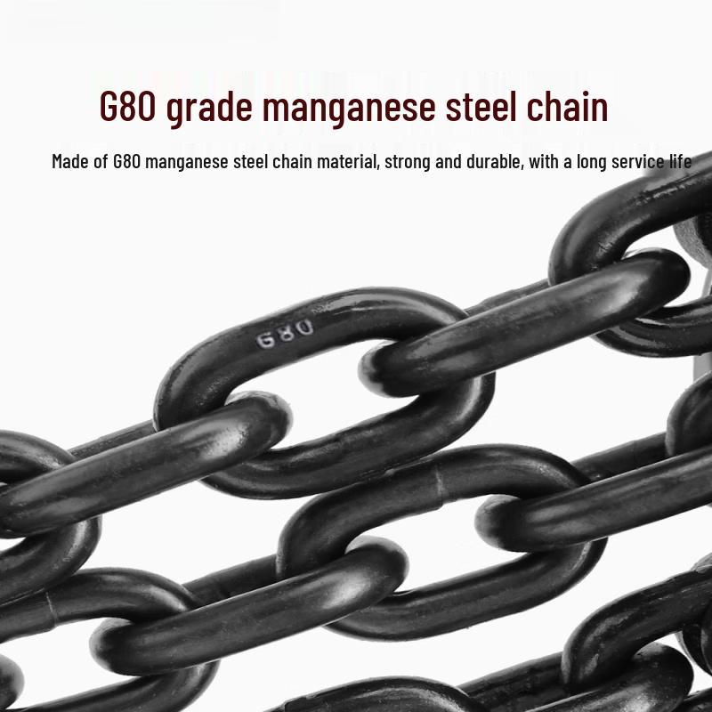21-Ton 2-Leg Manganese Steel Lifting Chain Sling