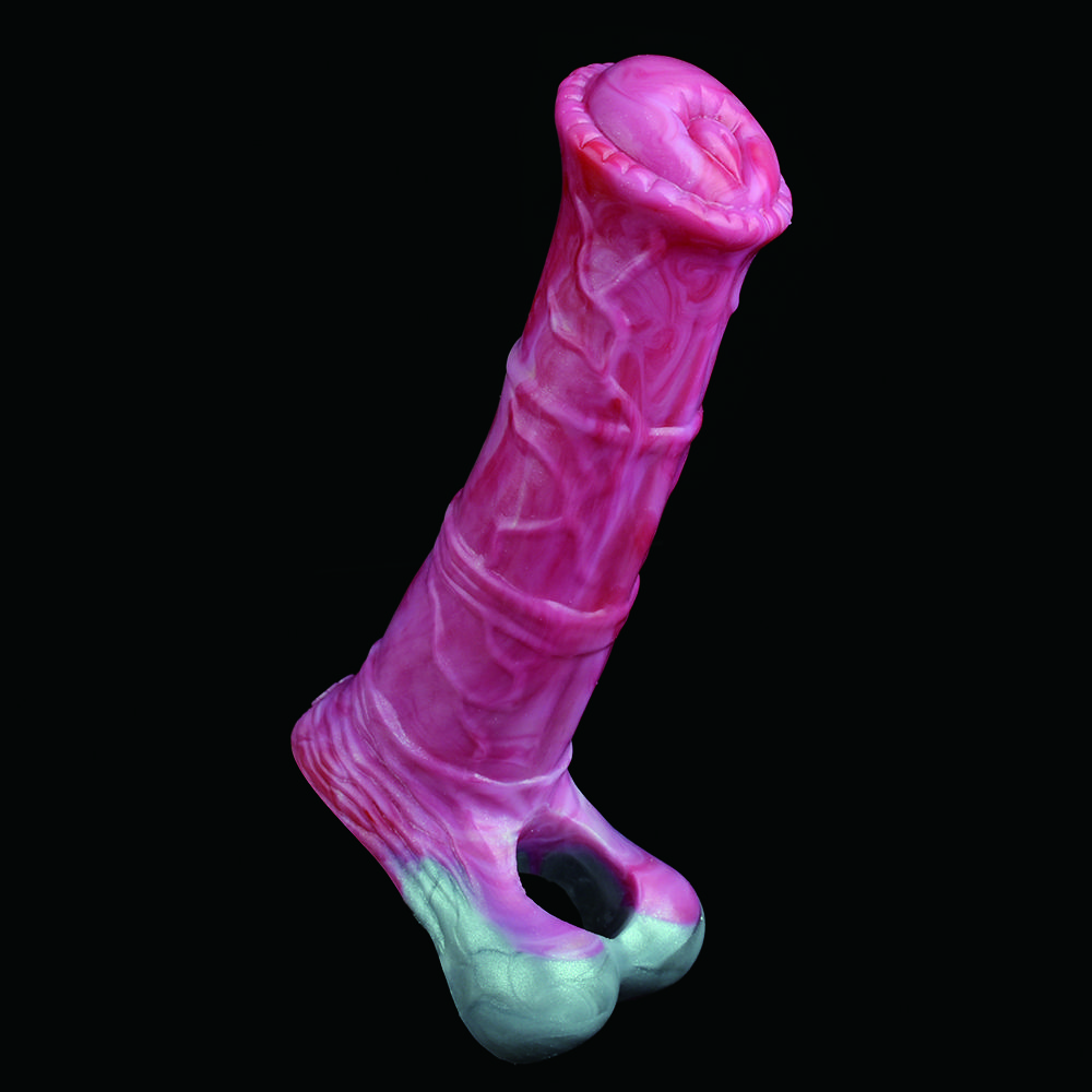 YOCY Penis Sheath Male Penis Sleeve Girth Reusable Condoms-Extender-Enlarger-Enhancer