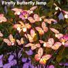 Solar Butterfly LED Fairy Lights Outdoor Waterproof Firefly String Lights For Garden Lawn Yard Decor Wedding Party Warm White