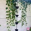 Aluminum Alloy Rain Chain for Courtyards and Villas - Decorative Western & Chinese Style Downspout Alternative