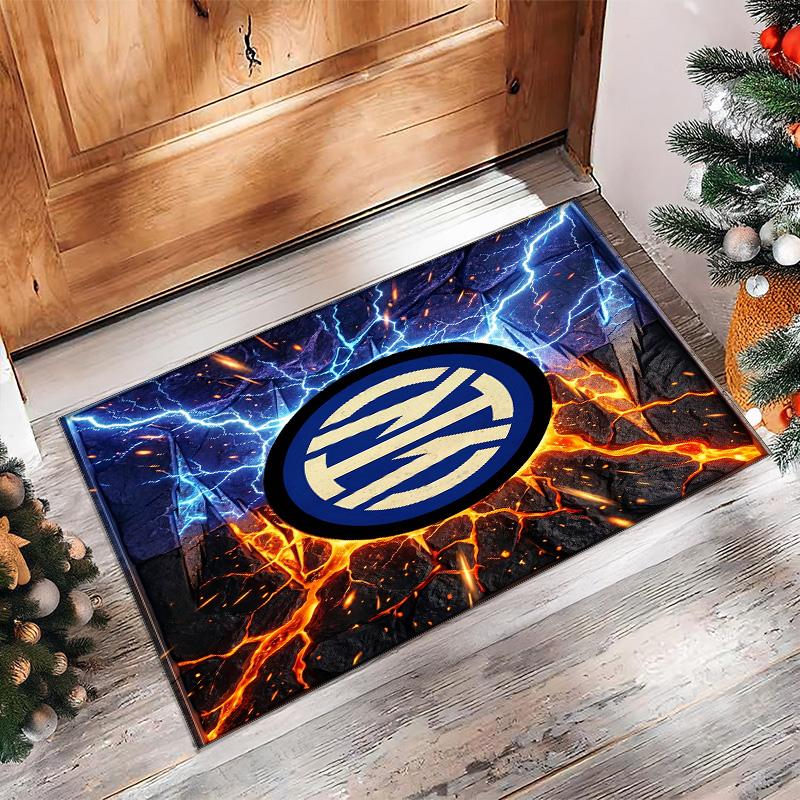 Borussia Dortmund Printed Flannel Area Rug Non Slip Soft Polyester Floor Carpet Indoor Decor Mat for Bedroom Living Room Sofa