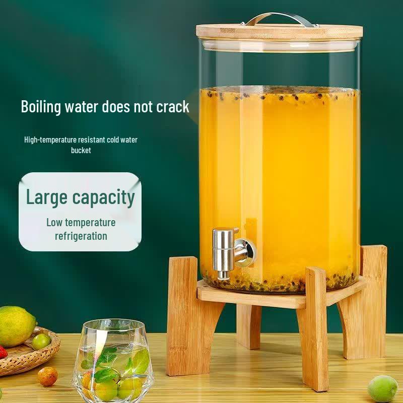 Chuan Ye Sealed Glass Fermentation Jar with 304 SS Faucet