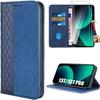 Case - Xiaomi - 13T/13T Pro - Luxury Leather Effect - Navy Blue - 2 Tempered Glasses