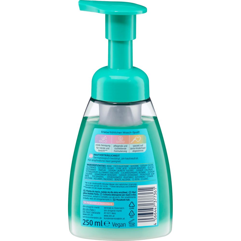 DM Balea Kinder Cleanser Washing Foam Bubble Party 250ml