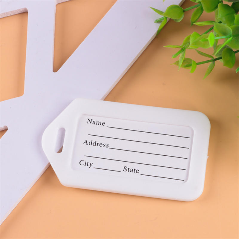Luggage Tags for Suitcases Privacy Protection Suitcase Bag Tag Name Address ID Label Travel Accessories Essentials