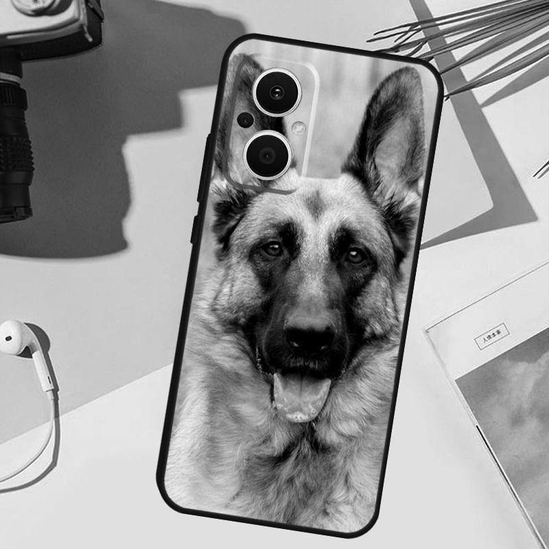 German Shepherd Dog Cover For OPPO Reno 14F 13F 12F 11 F 10 12 13 14 Pro 7 8 Lite OPPO Find X9 X8 X6 X5 Pro Case