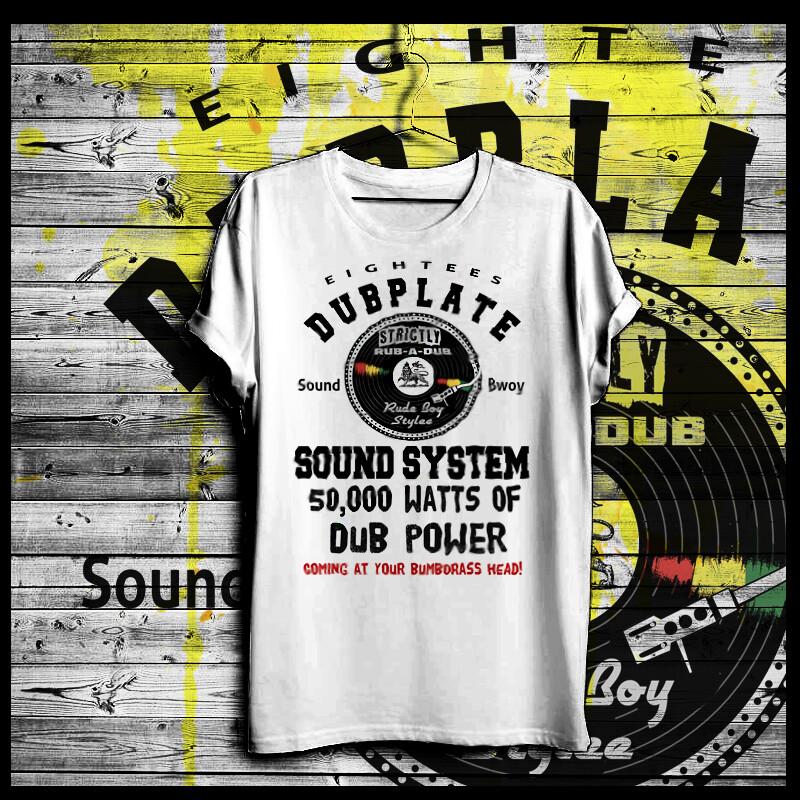 

Reggae t-shirt Roots Rock Rasta Flag Jah Rastafari Haile Selassie I Dubplate S