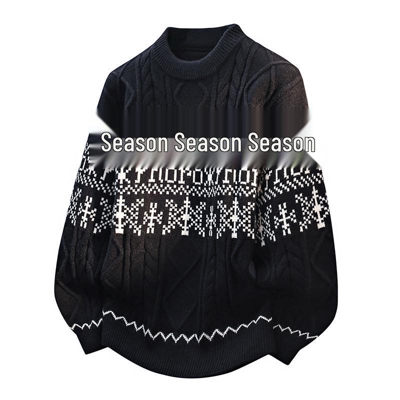 Half-Zip Stand-Collar Sweater for Boys: Autumn/Winter Style for Teens - Knit Base Layer Fashion