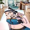 1pc KPop Demon Hunters ZOEY1 Design Area Rug - Non-Slip, Soft & Cozy Floor Mat for Living Room, Bedroom, Office - Indoor/Outdoor Decorative Carpet