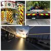 10cm*1m DIY Twill Reflective Car Stickers Waterproof PVC Honeycomb Adhesive Reflectors Tape Warning Safety Strips For Motrocycle