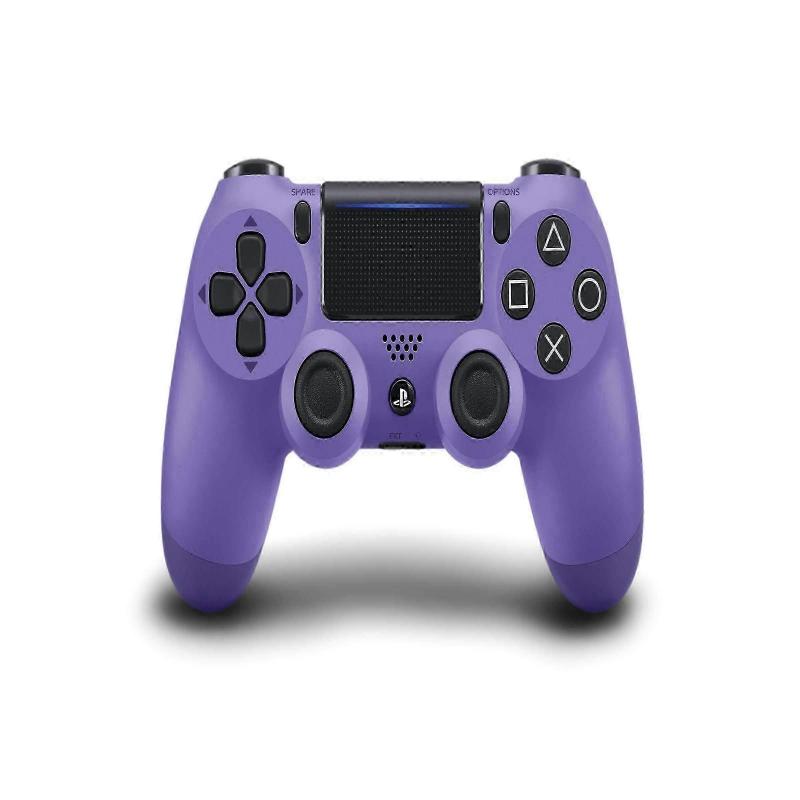 Wireless Electric Game Controller for PlayStation 4 PS4 Console, Compatible with DualShock 4 in Purple Color (Reed Model)