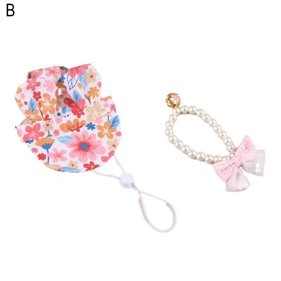 Pet Baseball Cap with Ear Holes Adjustable Cat Sun Protection Hat with Collar/Glasses Accessories for Smalls Cats Dogs