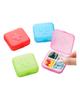 Portable Travel 4 Grid Pill Storage Box Case Container Mini Medicine Organizer