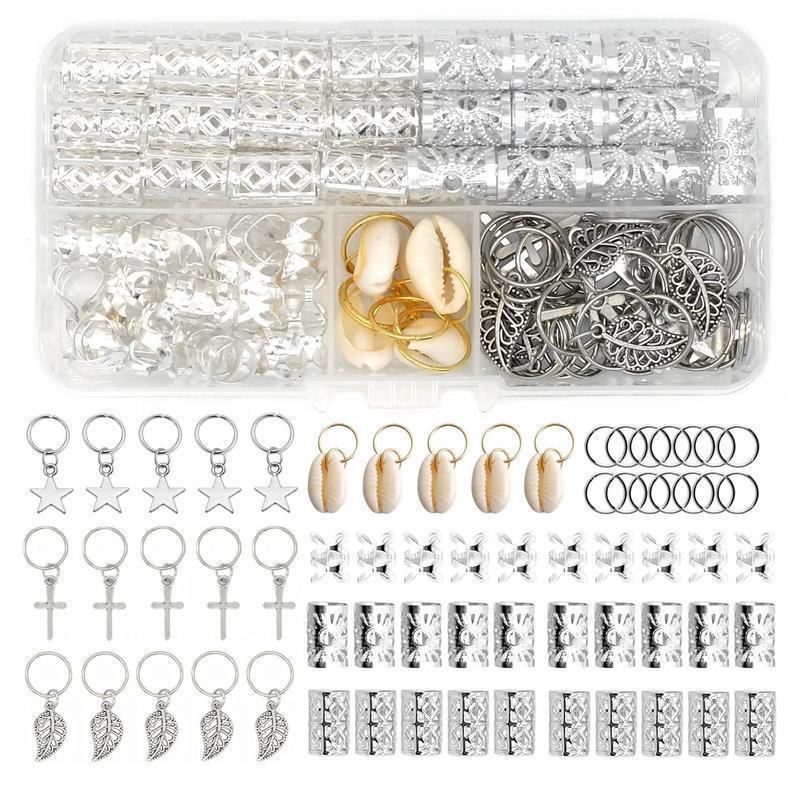 A1865 Women's Braiding Hair Accessories - 120-Piece Hair Comb and Headwear Set