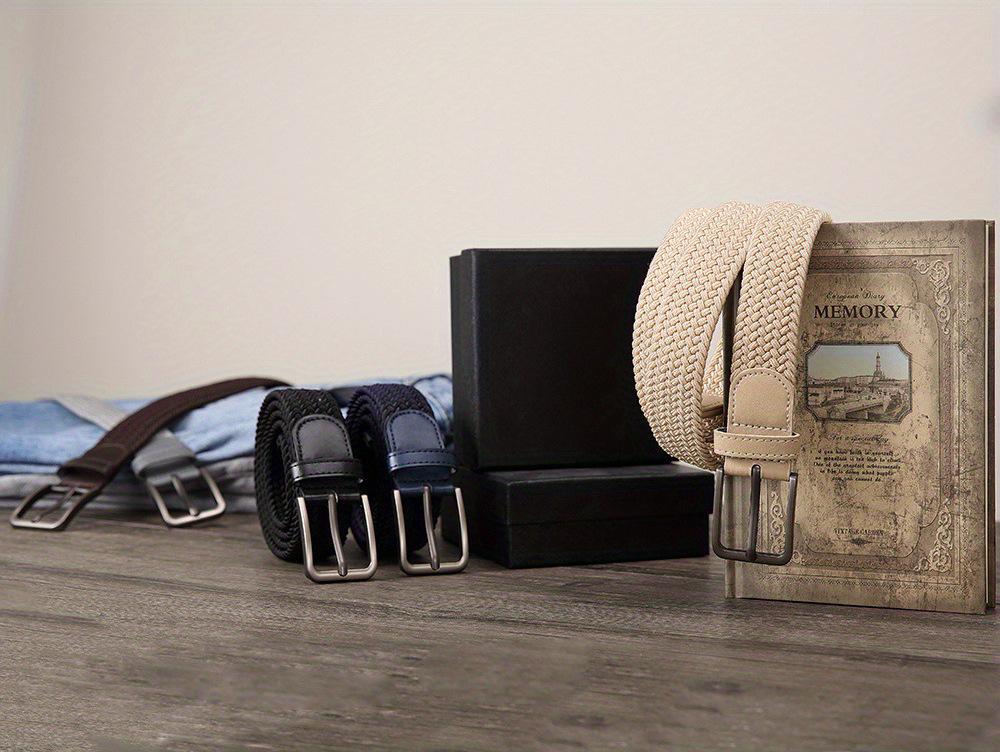 Unisex Elastic Pin Buckle Waist Belt - Versatile Fashion for Men & Women