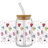 Popular Korean Oppa Groups Easy Peel Waterproof Party Diy Decals 3D Transfers Uvdtf Tumbler Stickers 16Oz Uv Dtf Cup Wraps