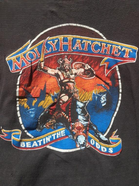 

Molly Hatchet Beating The Odds Concert Tshirt reprint full sizes PA7204 Unisex T-Shirt M