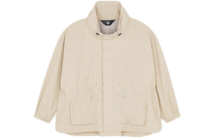 New Balance New Balance Japan Jackets Women s Beige Yellow Stand Collar Moderate Other JWJL2231-MDY M