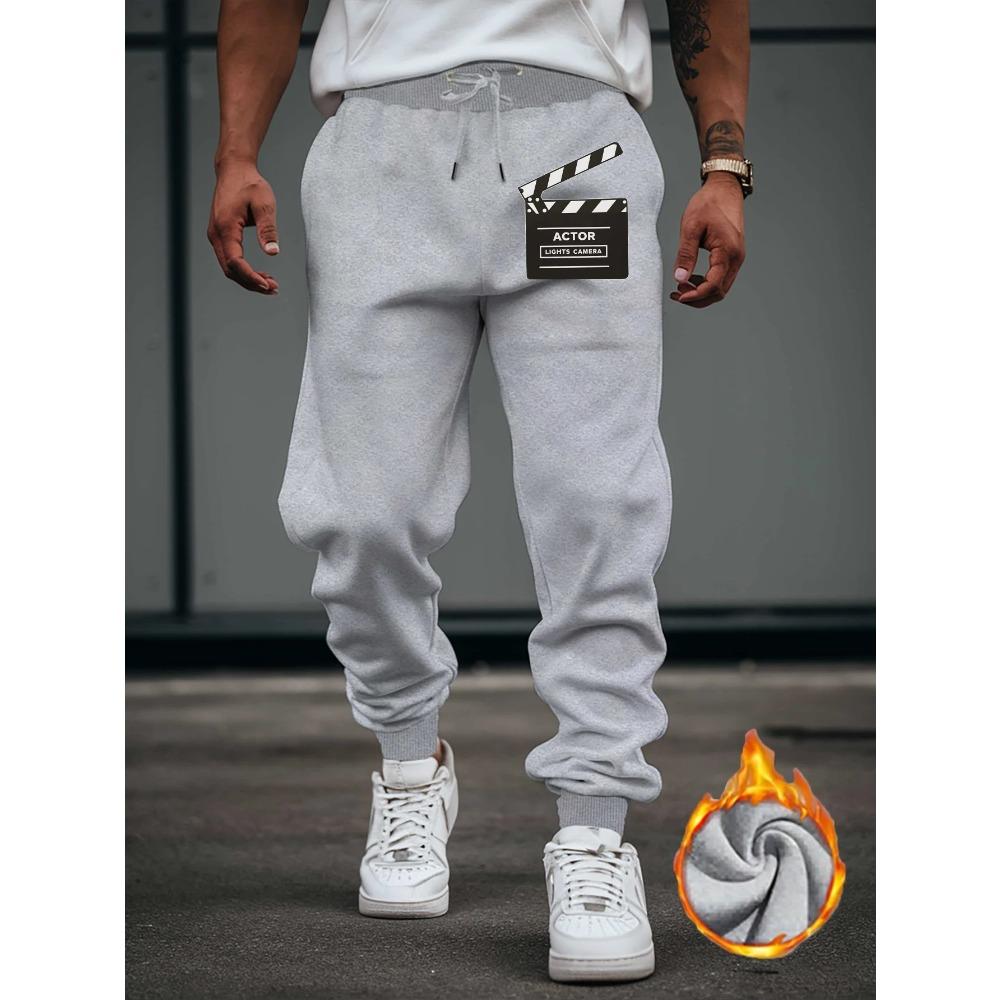 Mens Print Lounge Pants  New Style Autumn Winter  Male Fashion Streetwear Casual Sweatpants