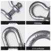 6.5 Ton Outdoor Bow Shackle with Bolt