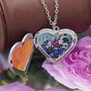 Anime Cartoon Spiel UNDERTALE Sans Cosplay Halskette Unisex Metall Familienfoto Rahmen Herz Anhänger Schmuck Zubehör Geschenk