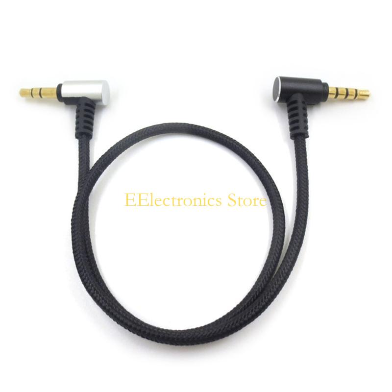 B03C TRS To TRRS Adapter 3.5mm Cable Microphone Audio Converter Patch Cables Balanced Smartphone for Rode SC7 Mic Cord