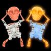 Dancing Swinging Skeleton Toy Kids 3D Halloween Articulated Skeleton Spring