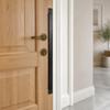 Steel Door Latch Guard Plate Easy Installation Door Latch Shield Durable Door Guard Plate  Office