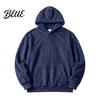 Men Thermal Sweatshirt Plush Hoodie Teddy Fleece Pullover with Kangaroo Pocket Loose Winter Cold Weather Clothing Fit Fuzzy Warm Jumper for