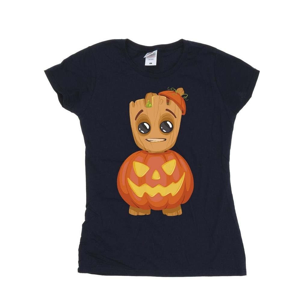 I Am Groot Womens/Ladies Pumpkin T-Shirt