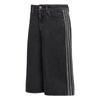 Originals Firebird Solid Color Striped Breathable Loose Denim Shorts Women Shorts KD2916
