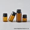 Amber Light-Blocking 3ml Mini Perfume & Essential Oil Sample Bottle