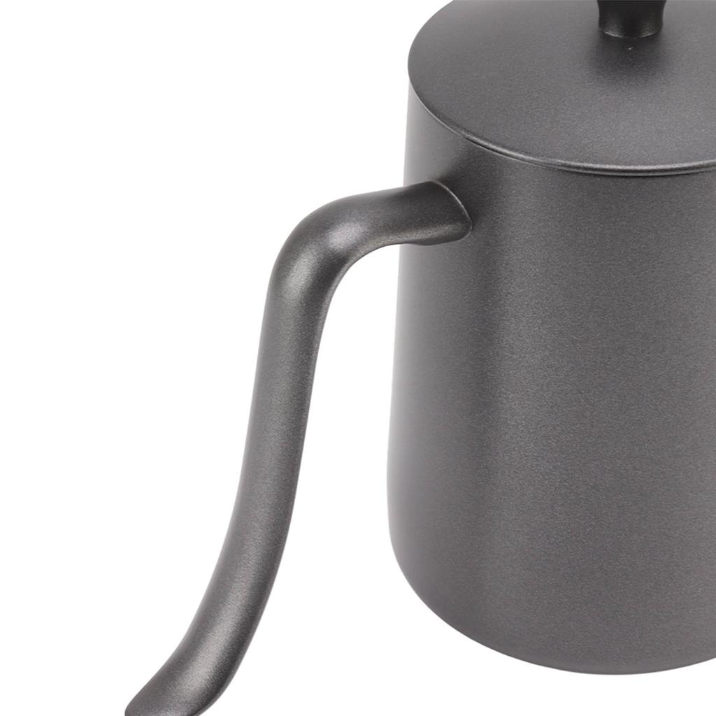 Spout Coffee Pot Professional 600ml Capacity Stainless Steel Gooseneck Coffee Kettle for Home Travel