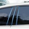 Black Pillar Posts For 2007-11 Honda CRV Door Trim Cover Kit Car Accessories HOT