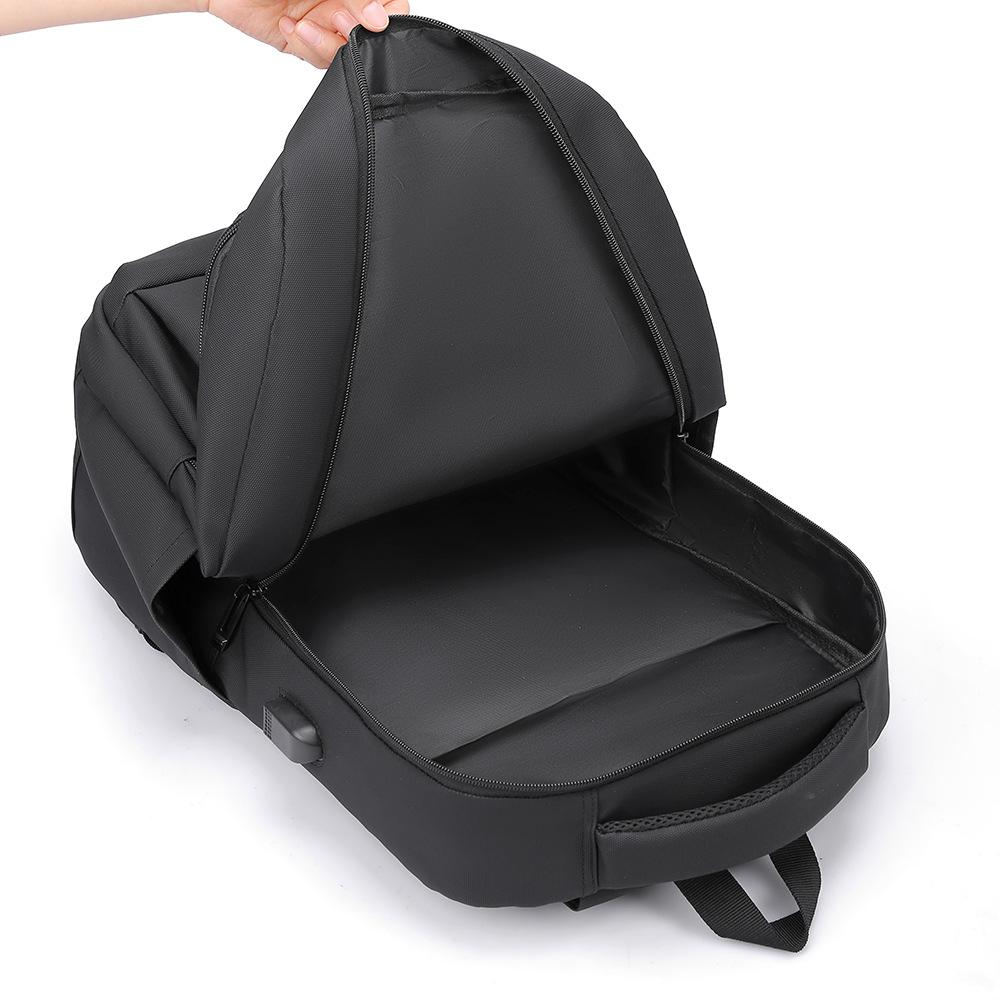 Versatile Lightweight Commuter Backpack Large Capacity Business Travel Backpack Multifunctional Simple Laptop Bag