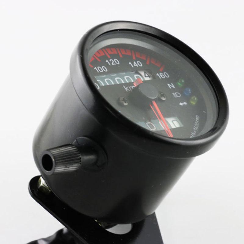Harley Prince Retro LED LCD Motorcycle Speedometer Tachometer Odometer