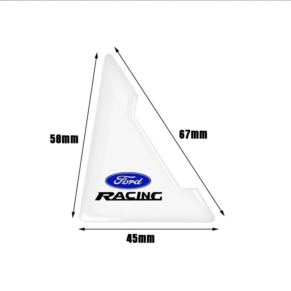 New 2026 Car Sticker Ford New 2025 Hot 2Pcs Car Door Corner Cover Bumper Protector Collision Anti-scratch Guard Sticker For Ford