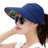 High qualityWomen Wide Protection Visor Sun Hat, -Lightweight Breathable Foldable Beach Hat for Outdoor Sport Cycling Drive