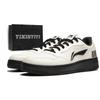 Li Ning Tianji Soft Slip Resistant Cushioning Low Top Skateboard Shoes Unisex Black White AGCU272-6(Team16-LD)