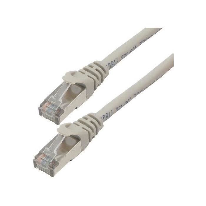 MCL Câble Réseau - 10 M Catégorie 6a - Pour Périphérique Réseau