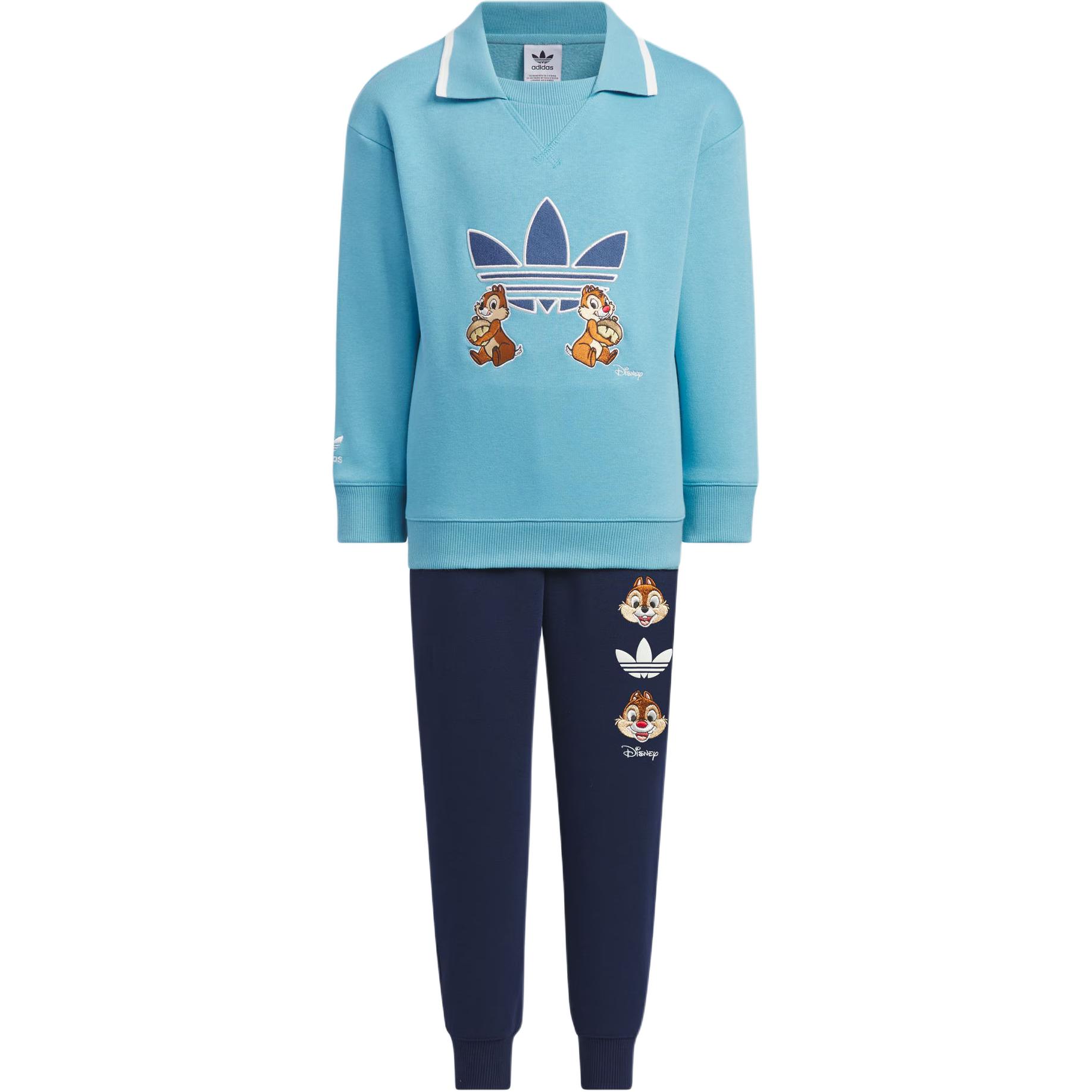 

Adidas Originals x Disney Casual Sportswear Dark Indigo Children Aged 3 7 Years Old JC6808 104