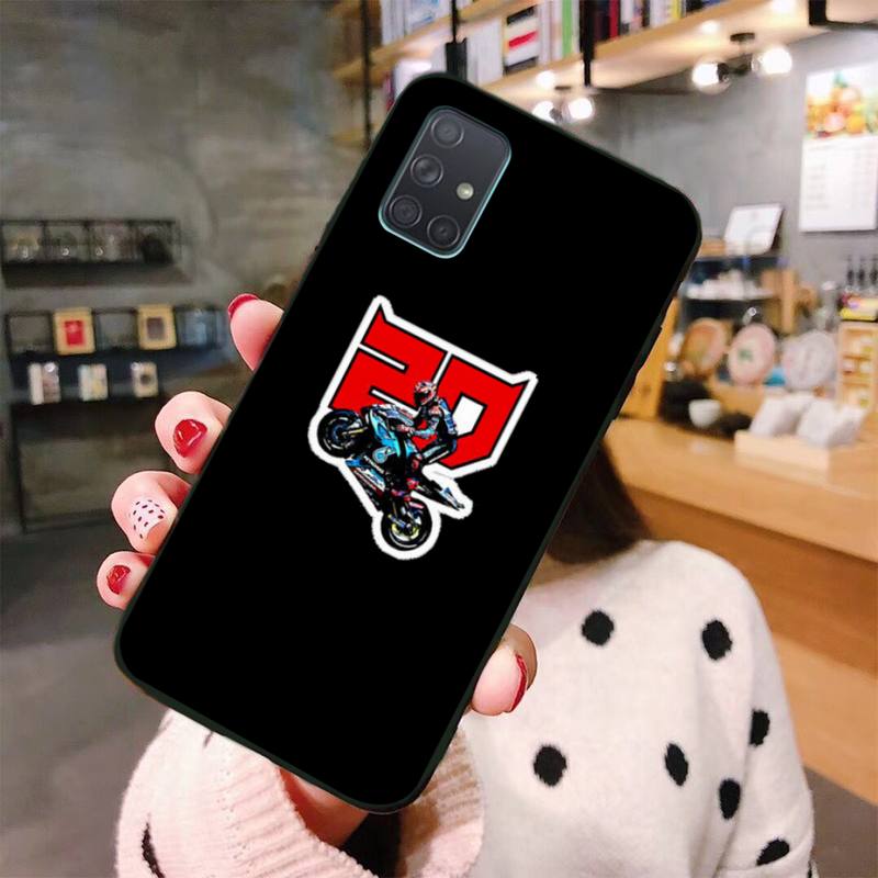 Fabio Quartararo No. 20 Phone Case For Samsung Galaxy A21S A01 A11 A31 A81 A10 A20E A30 A40 A50 A70 A80 A71 A51
