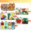 Toys Educational Toys Baby Toy Soft 3D Cloth Book First Book Montessori Infant Early color Cognitive Learning Basic Life Skills