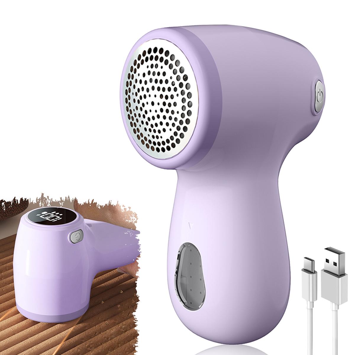 

Electric Hair Ball Trimmer Portable and Rechargeable for Travel Sweater Ball Remover, Integrated Shaving- Suction Digital Shaver
