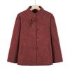 Yuzhaolin Women's Elderly Wool Blend Coat