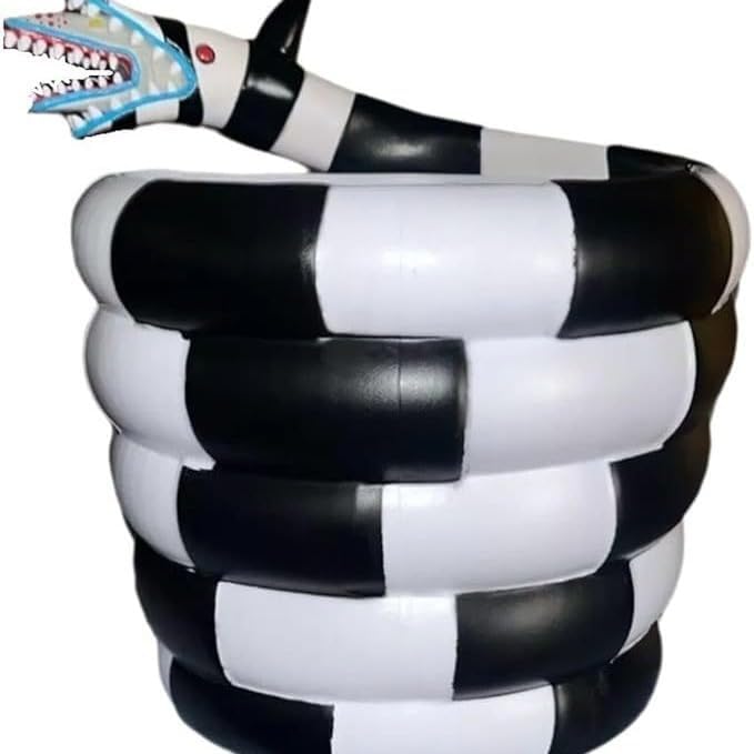 Grappige Popcorn Emmer 2024 Exclusieve Sandbug Emmer Sandbug Popcorn Enge Halloween Popcorn Kom (Zwart en Wit Herbruikbaar) Halloween Horror